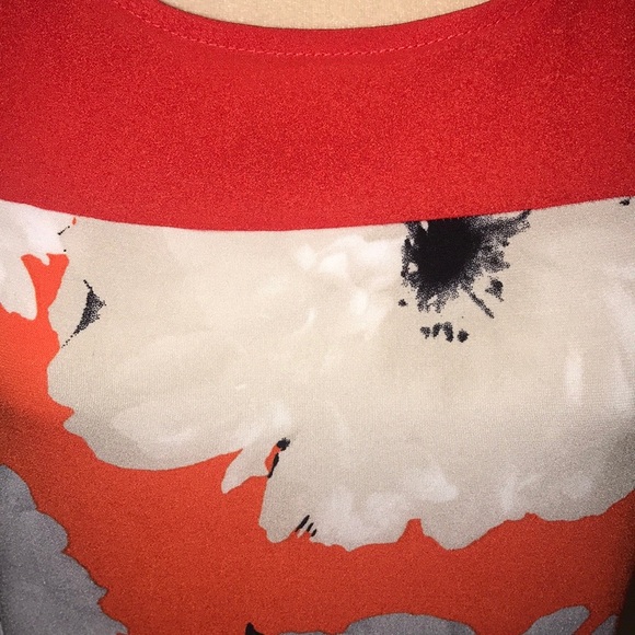 Calvin Klein Sleeveless Print Top Size Medium - Picture 7 of 7